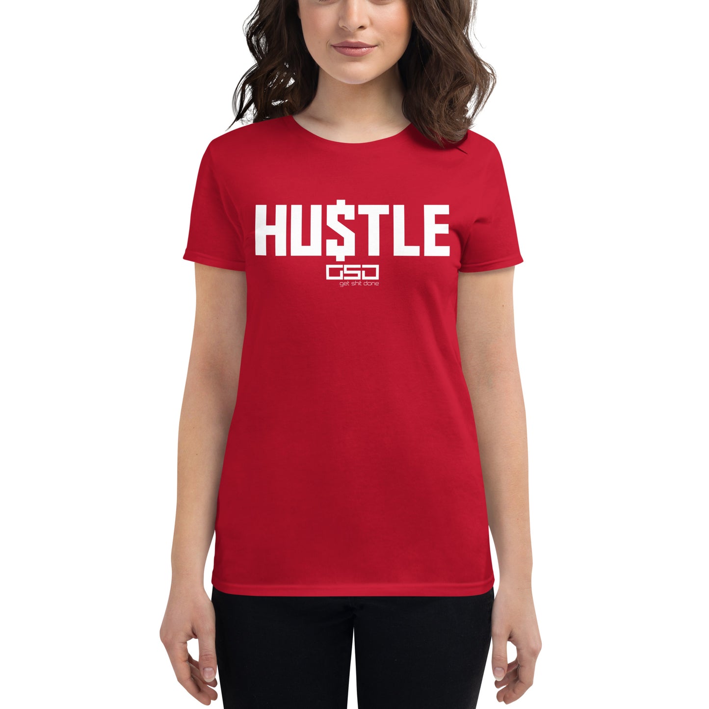 HU$TLE-Women's short sleeve t-shirt