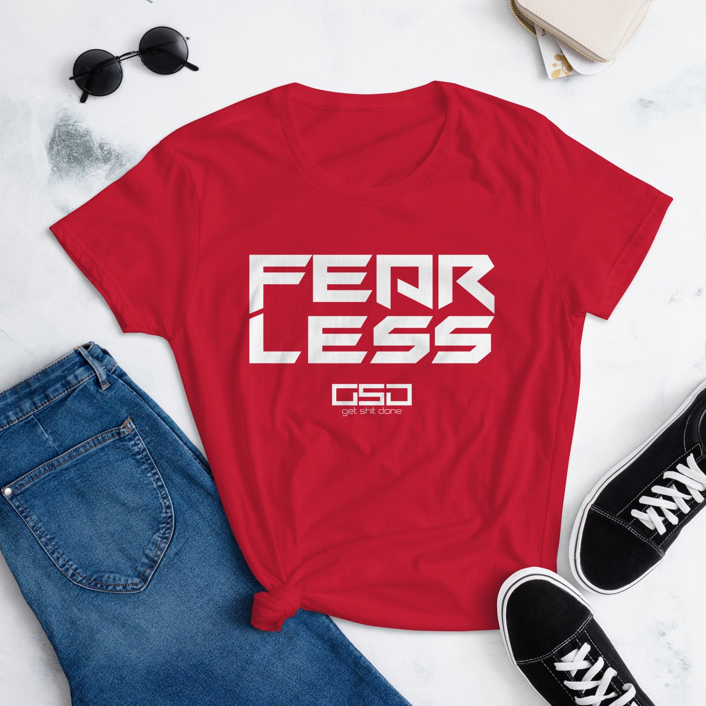 Fear Less-Women's Tee