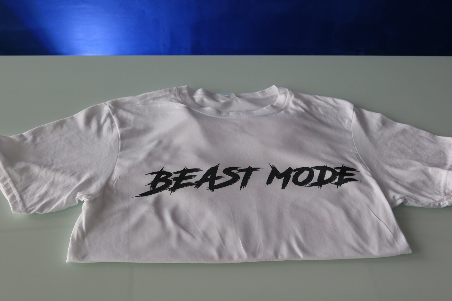 Beast Mode Unisex White TShirt