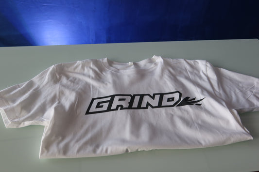 Grind Unisex White TShirt