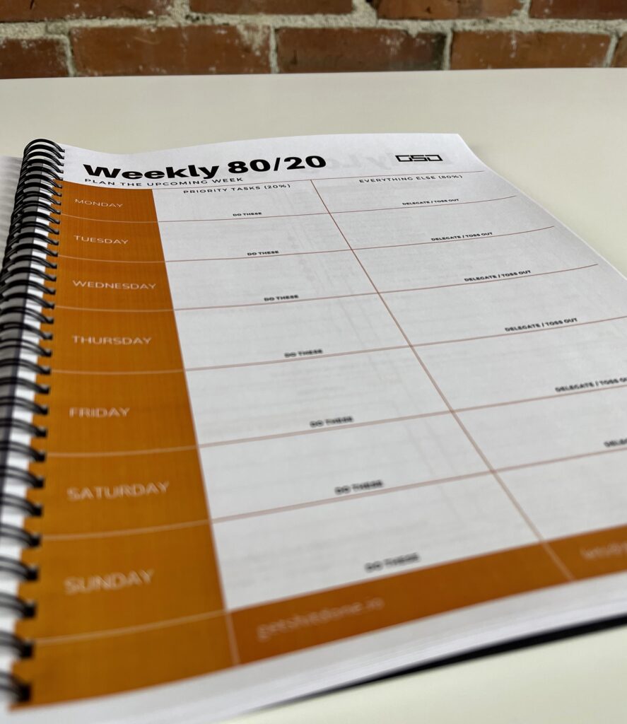 The Get Shit Done Monthly Planner